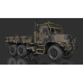OshKosh MTVR MK23 Sand Camo model
